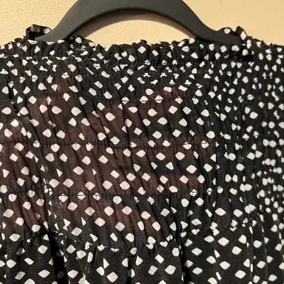 INC International Concepts Black & White Sleeveless Top - Picture 7 of 9